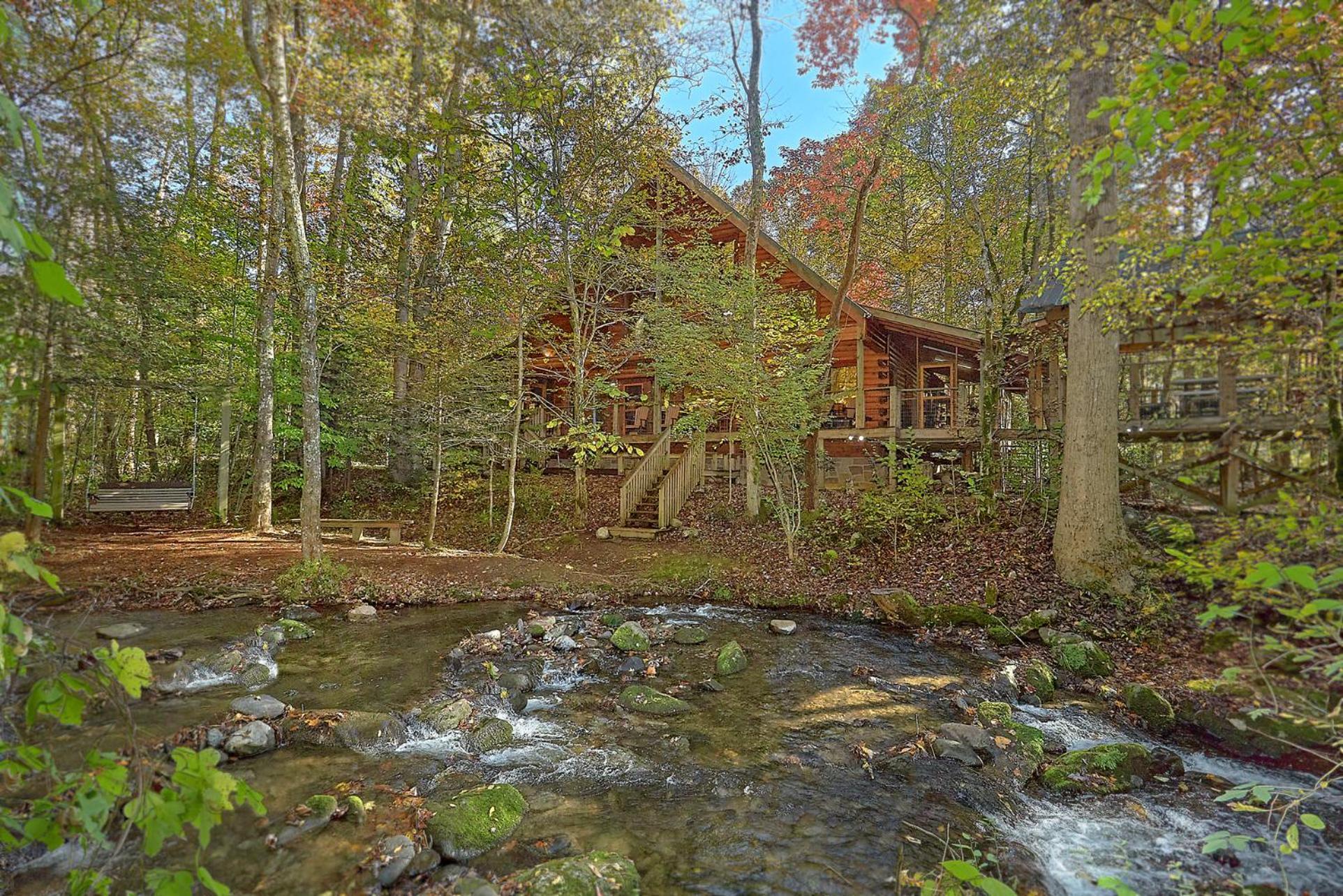 Creeksong Holiday Home Gatlinburg Luaran gambar